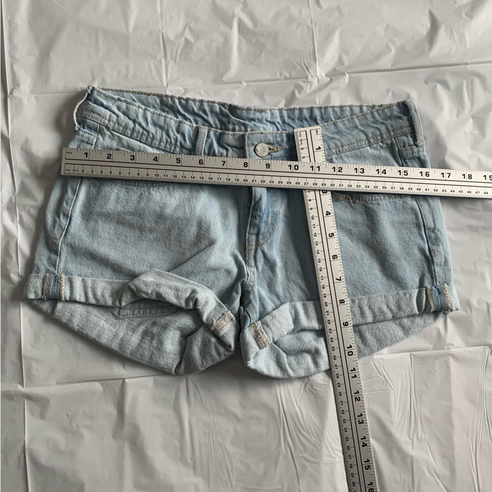 &DENIM blue Jean shorts by H&M womanβs size 8 - Picture 4 of 4